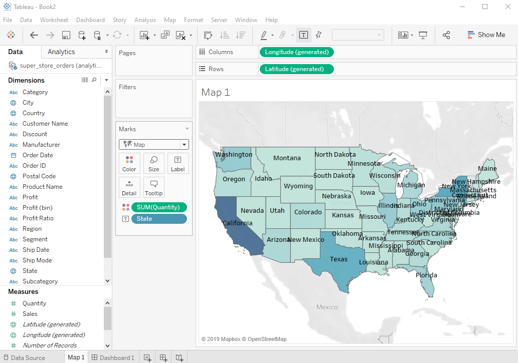 Tableau Workbook