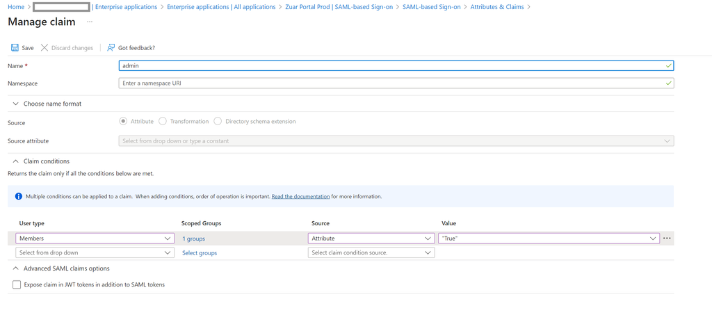 Auth0 SAML Setup