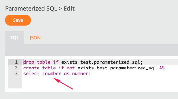 Using Parameter Example