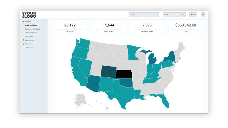 Retail Dashboard Example