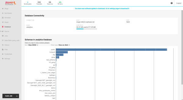 Zuar Runner Data staging platform